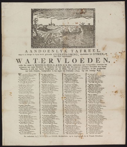 De watersnood van februari 1825 in Noord-Holland